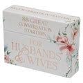 For Husband & Wives 88 Conversation Starters Boxed Cards
