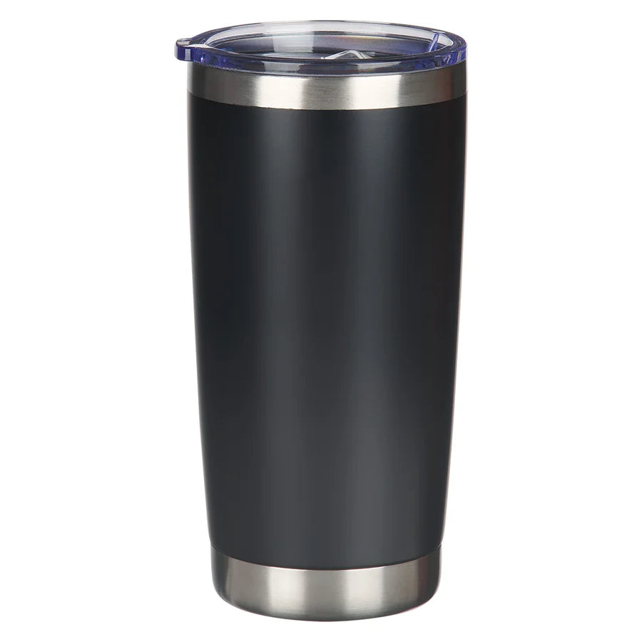 Travel Mug - Stand Firm in the Faith (Stainless Steel, Black)