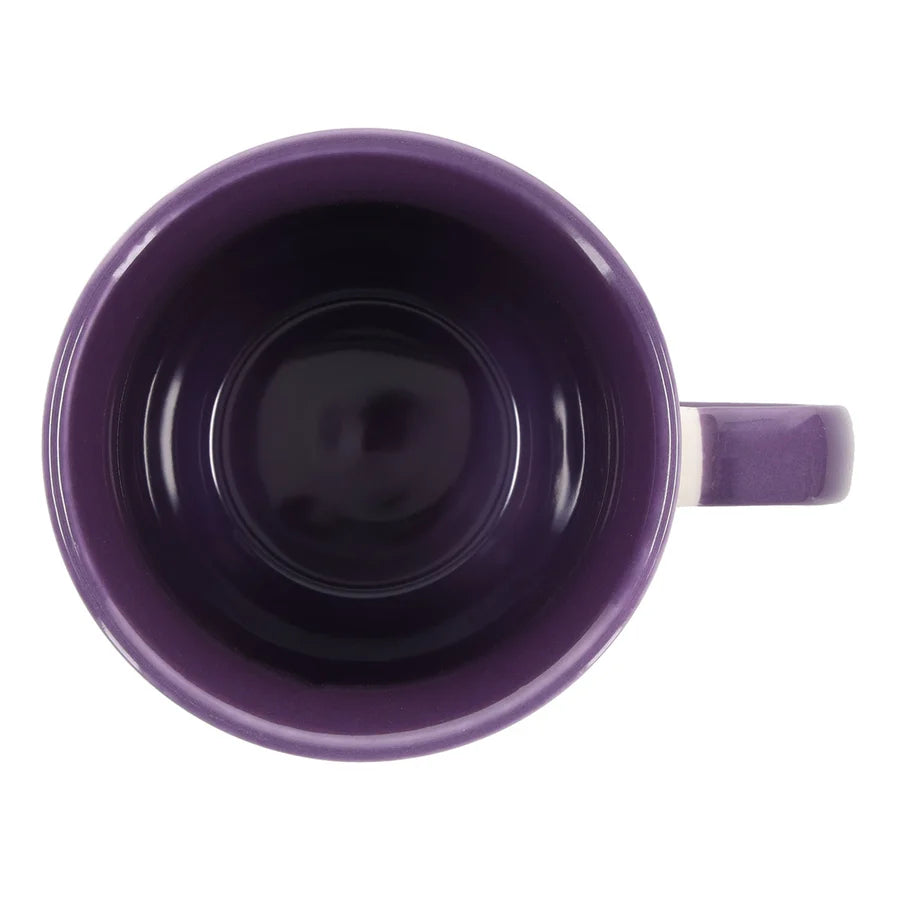 Many Women Do Noble Things But You Surpass Them All Ceramic Mug with Purple Interior