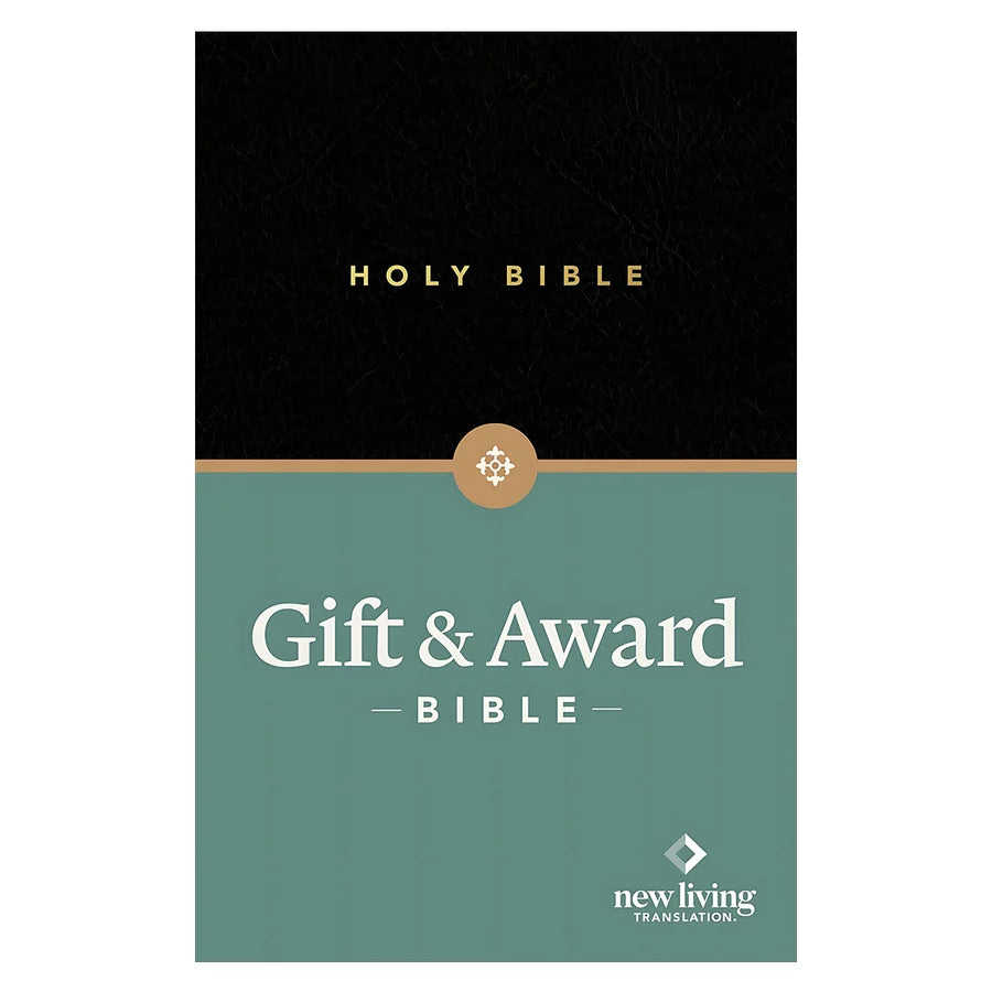 NLT Black Imitation Leather Gift & Award Bible