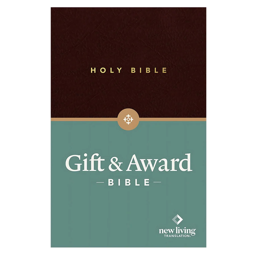 NLT Burgundy Imitation Leather Gift & Award Bible