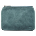 Genuine African Leather Medium Blue Coin Purse