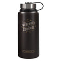 Strength and Courage Stainless Steel Water Bottle