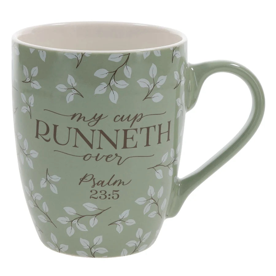 My Cup Runneth Over Ceramic Mug