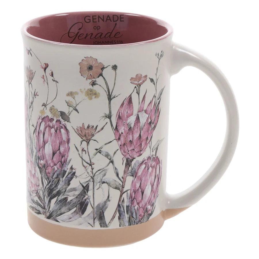 Genade op Genade Afrikaans Ceramic Mug