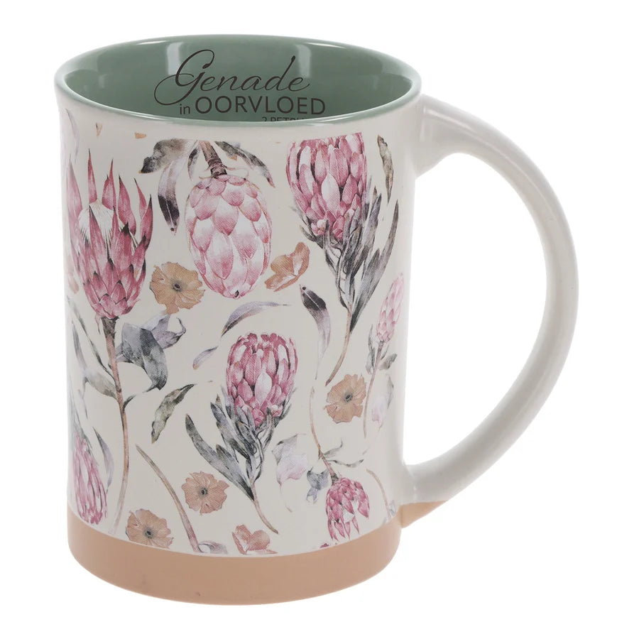 Genade in Oorvloed Afrikaans Ceramic Mug