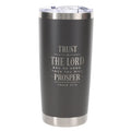 Travel Mug - Trust in the Lord and Do Good (Stainless Steel)