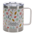 Travel Mug - Fearfully and Wonderfully Made (Stainless Steel, Camp Style)