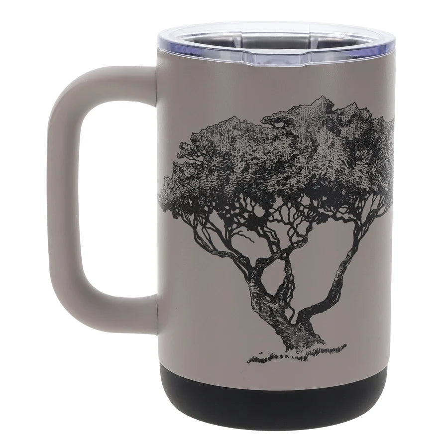 Travel Mug - Be Courageous, Be Strong (Stainless Steel, Camp Style)