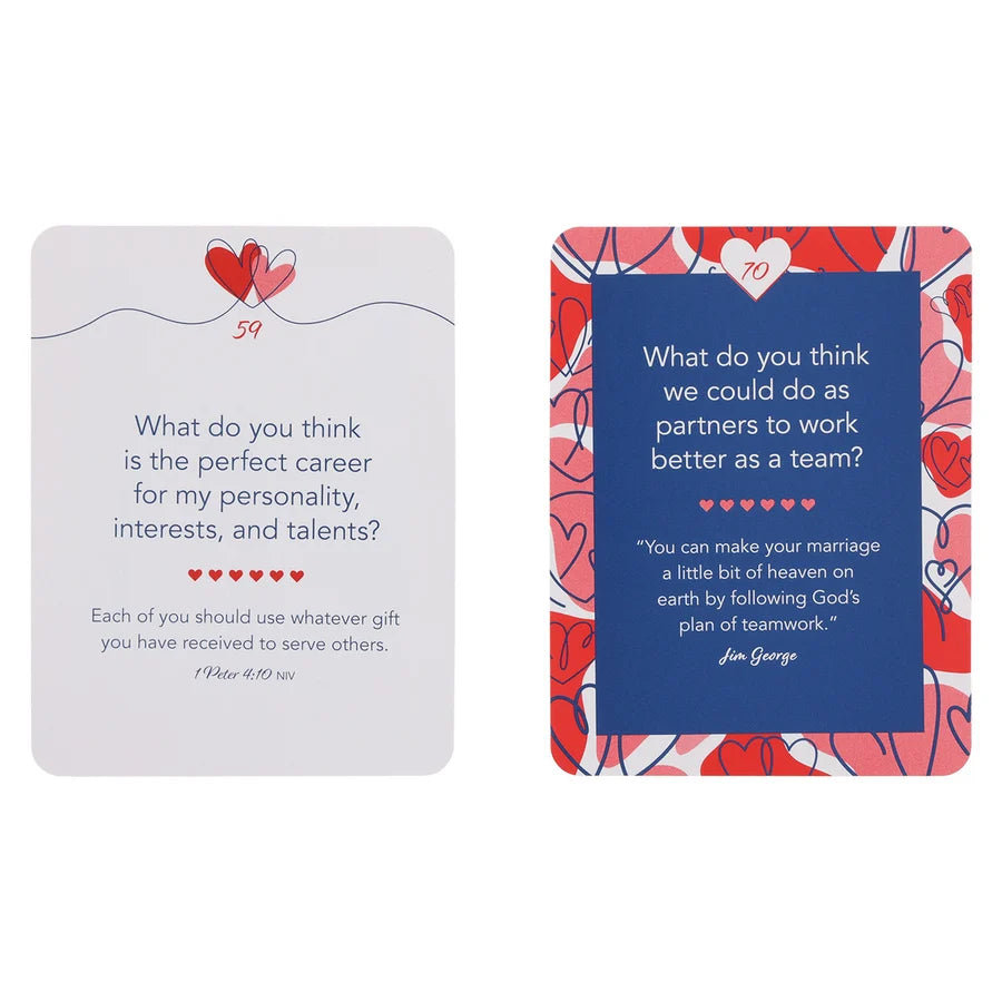 88 Conversation Starters for Couples Boxed Cards