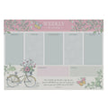 A4 Weekly Desk Planner - For I Know the Plans
