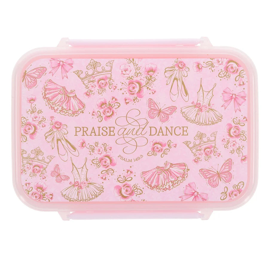Praise and Dance Plastic Lunch Box