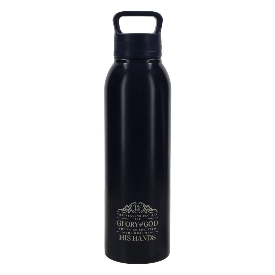 Glory of God Midnight Blue Stainless Steel Water Bottle