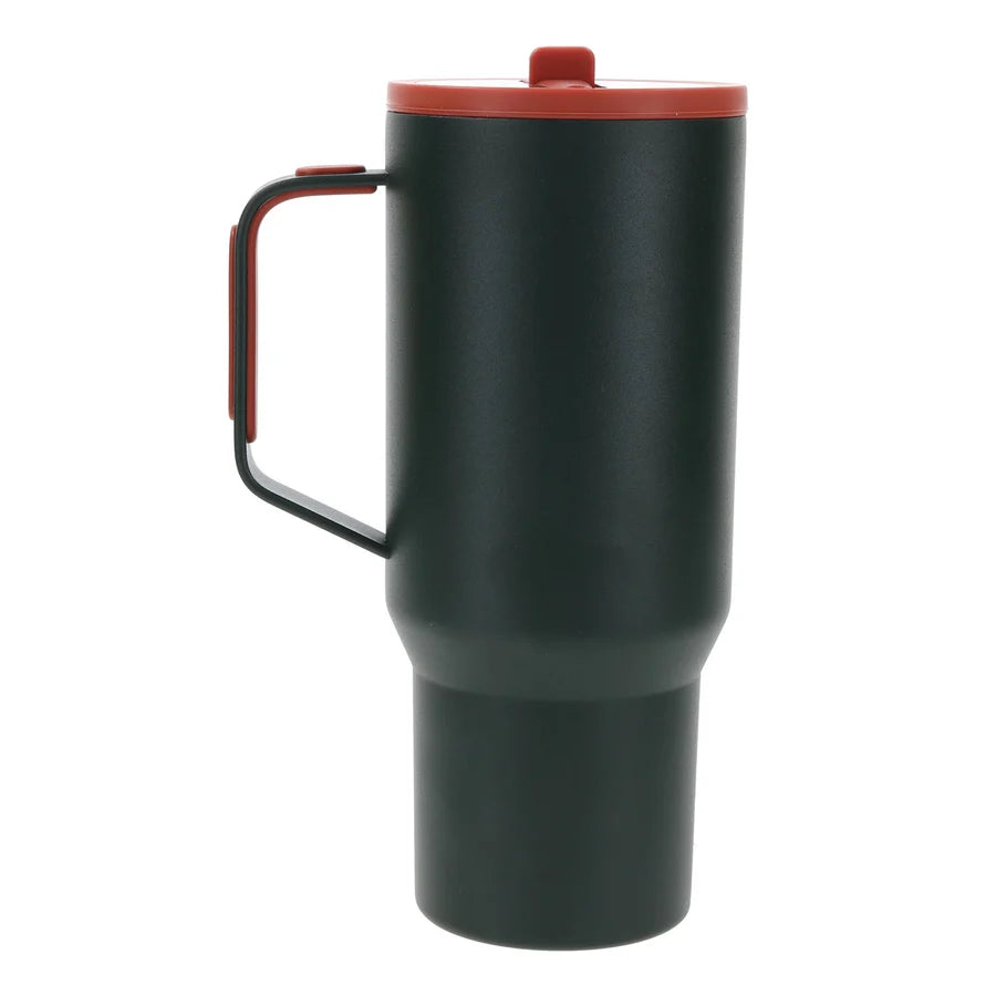 Travel Mug - Be Strong and Courageous (Stainless Steel, with Handle)