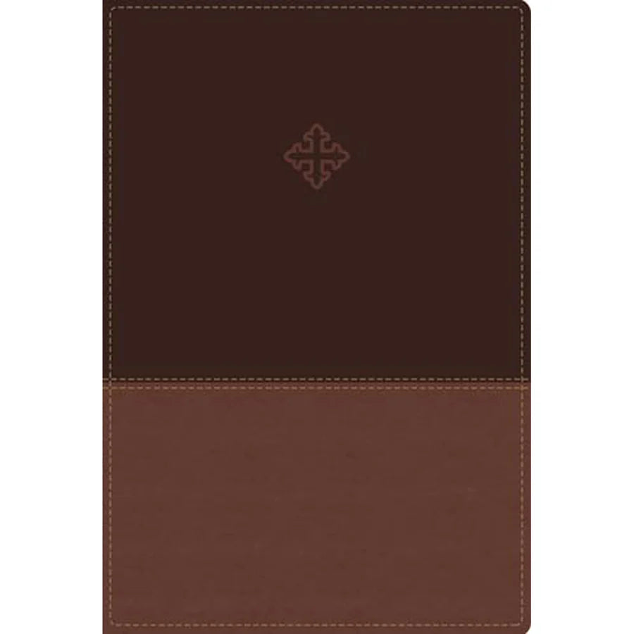 Amplified Study Bible Indexed Brown (Imitation Leather)