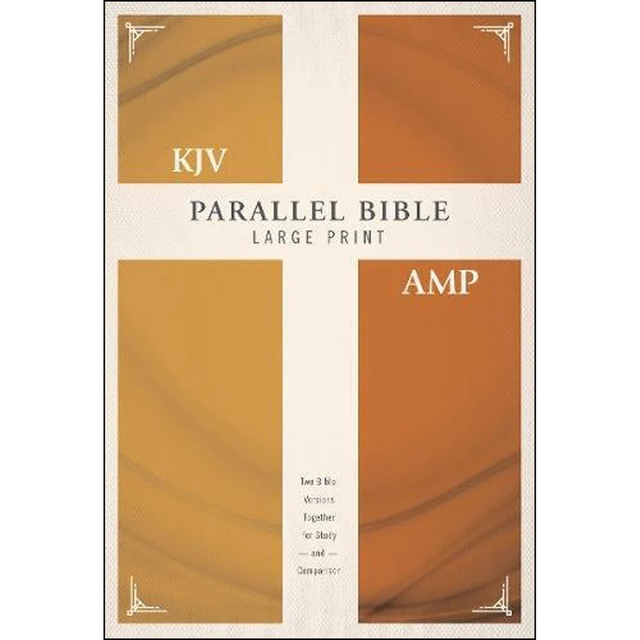 KJV / Amplified Parallel Bible Large Print Red Letter Edition (Hardcover)