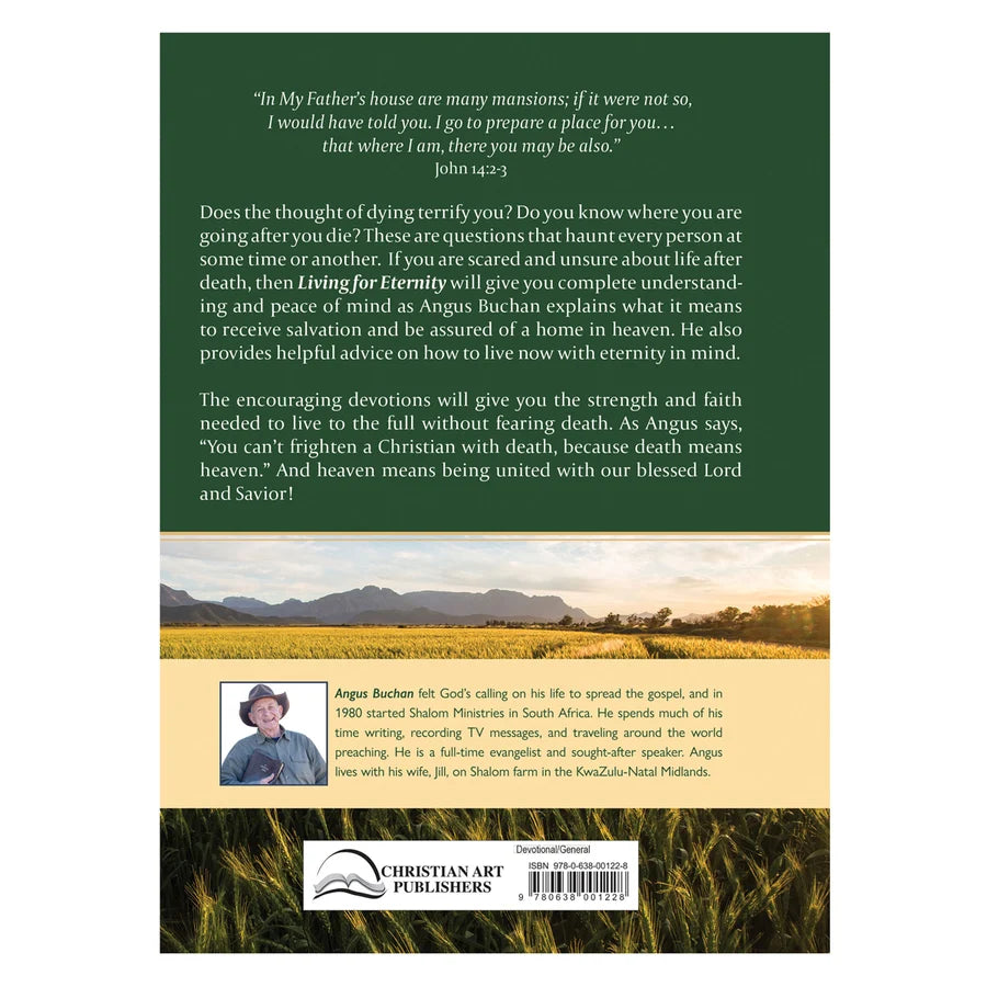 Living for Eternity: 366 Large-Print Devotions (Hardcover)
