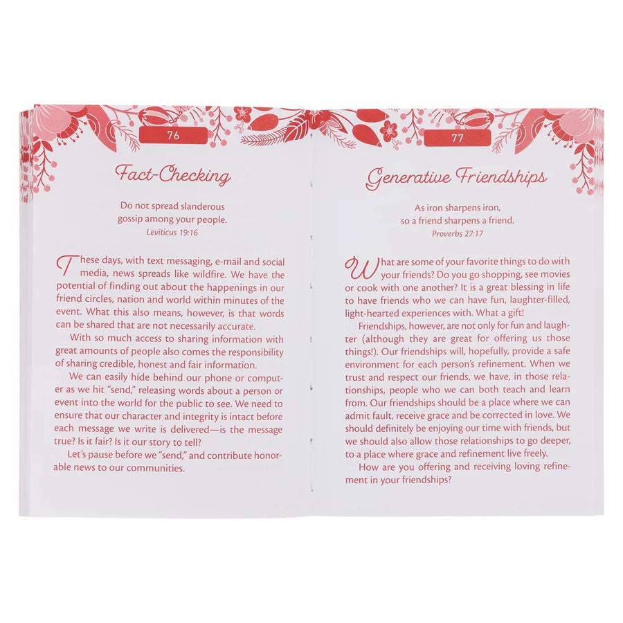Mini Devotions for Young Women (Paperback)