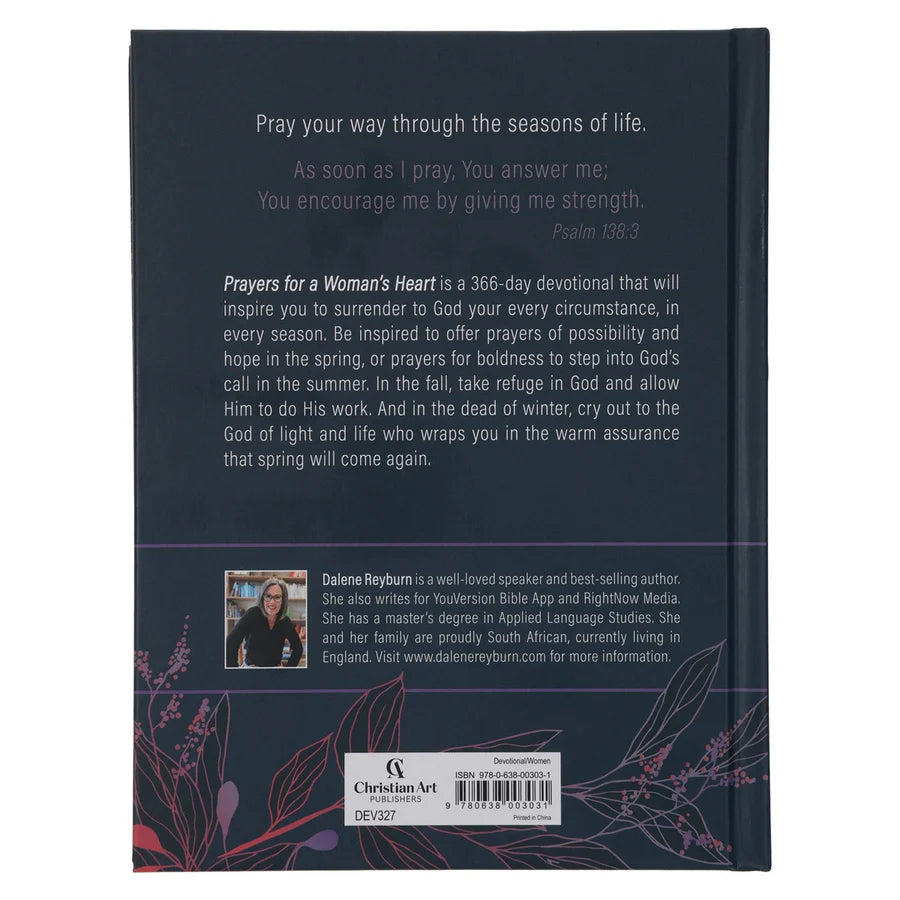 Prayers for a Woman's Heart Devotional (Hardcover)