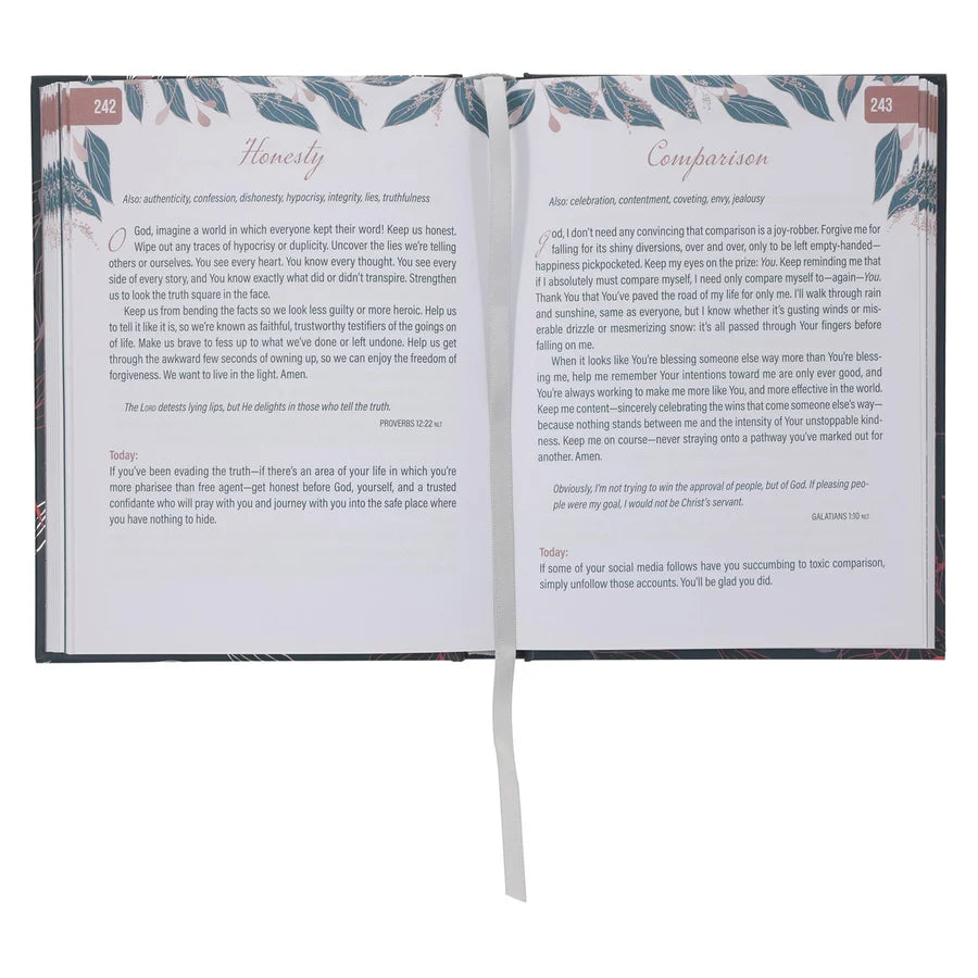Prayers for a Woman's Heart Devotional (Hardcover)