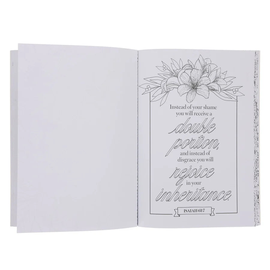 He Restores My Soul Coloring Book (Paperback)