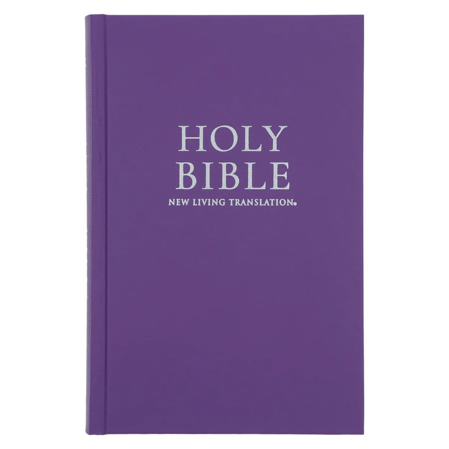 NLT Purple Hardcover Standard Bible