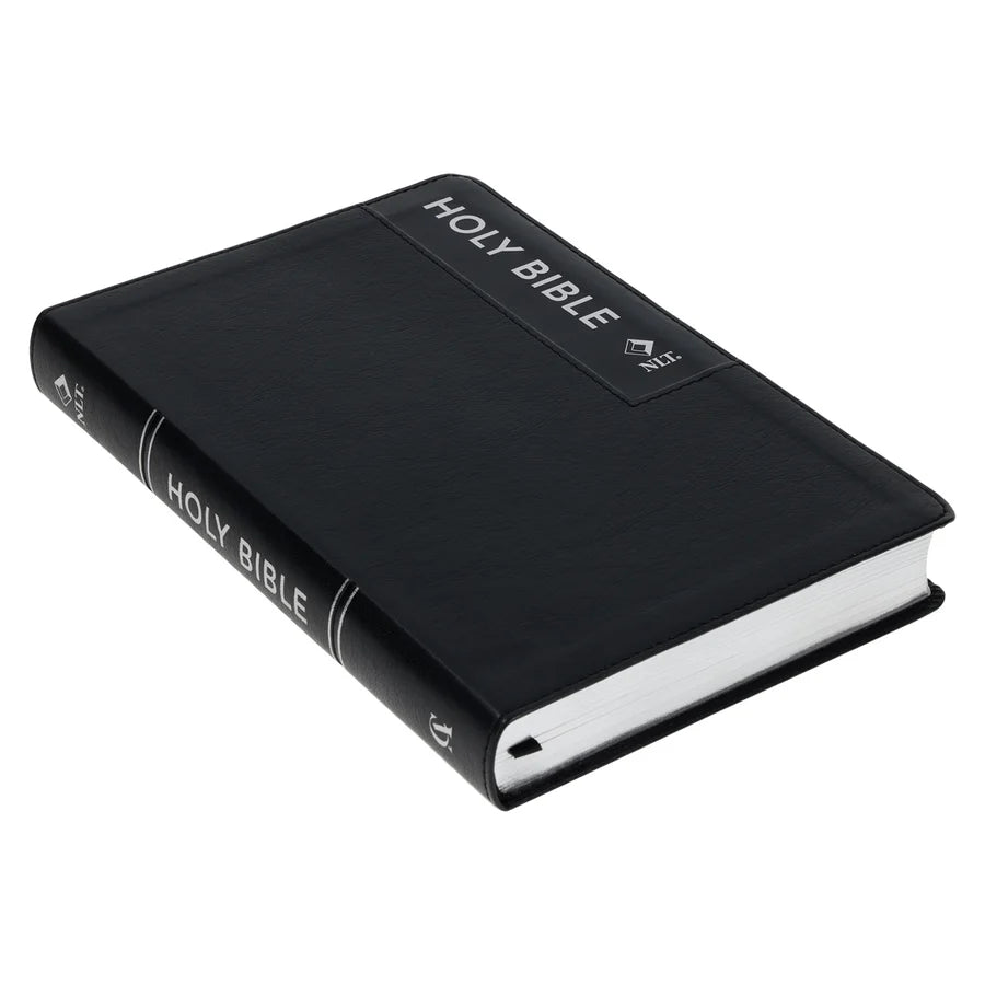 NLT Black Faux Leather Standard Bible