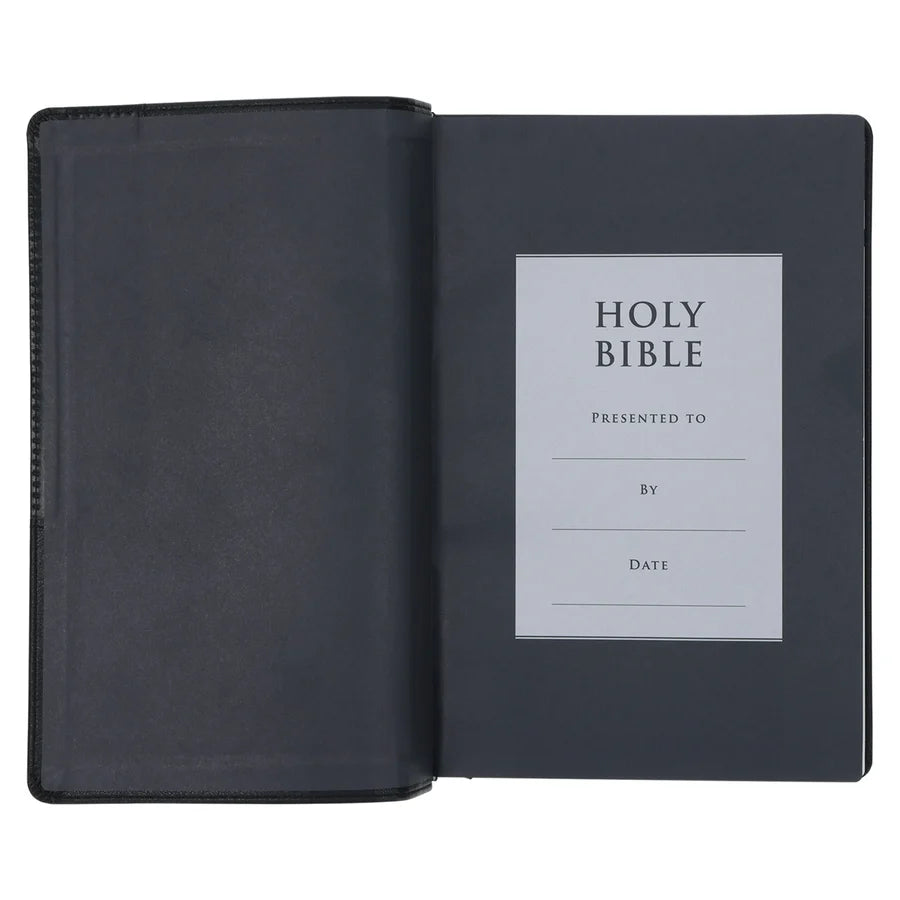 NLT Black Faux Leather Standard Bible