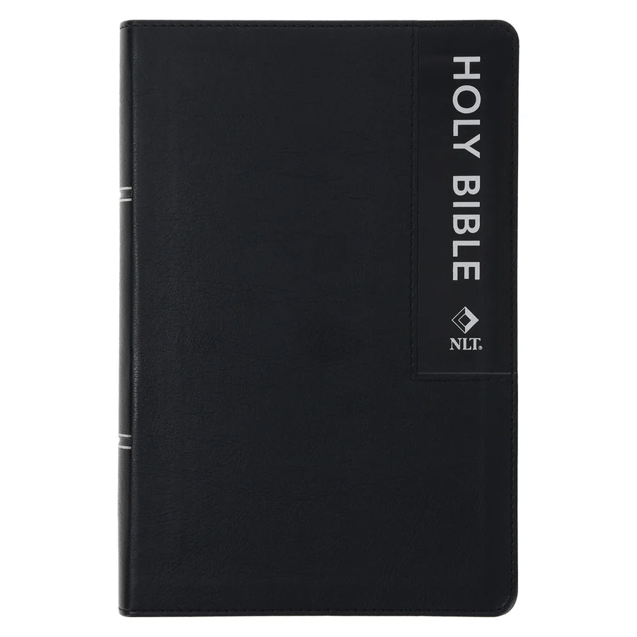 NLT Black Faux Leather Standard Bible