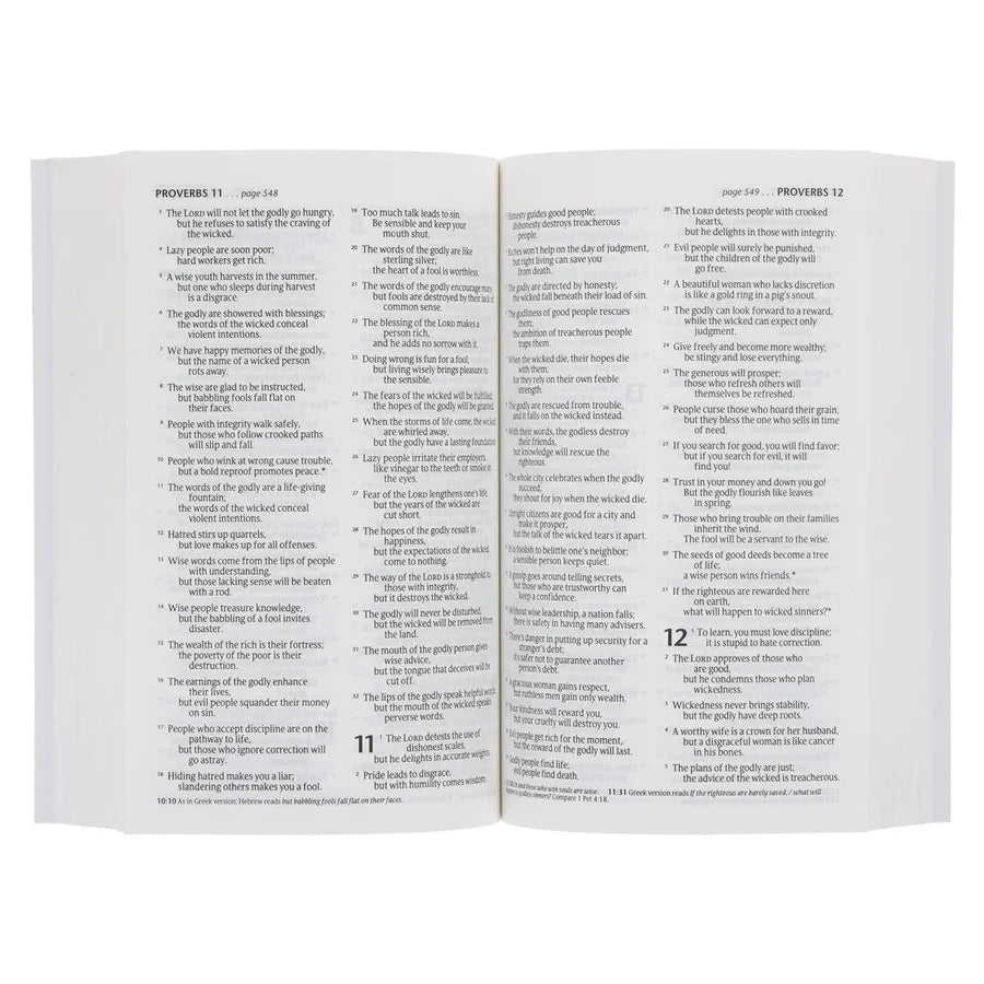 NLT Bird Paperback Compact Bible