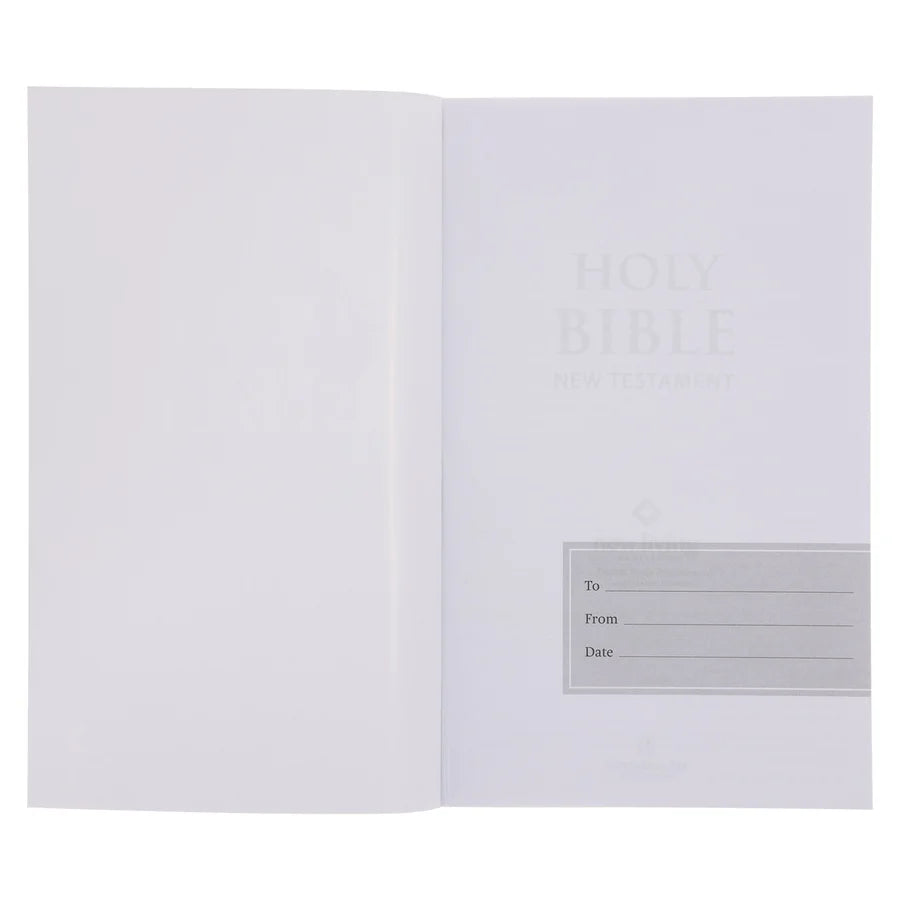 NLT Black Paperback Outreach New Testament Bible