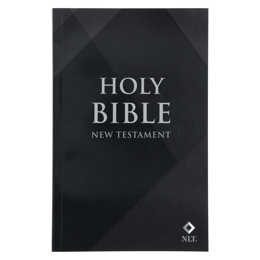 NLT Black Paperback Outreach New Testament Bible