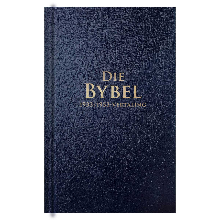 Afrikaans 1933/1953 Vertaling Swart Hardeband Bybel