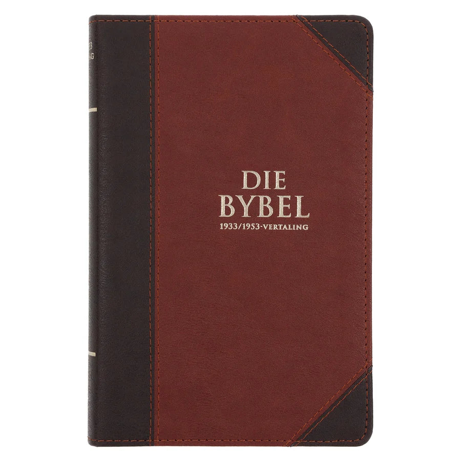 Afrikaans 1933/1953 Vertaling Bruin Kunsleer Bybel