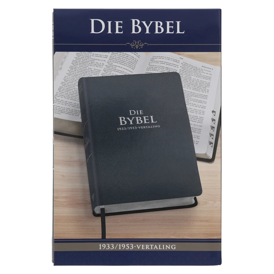Afrikaans 1933/1953 Vertaling Steenkool Egte Leer Bybel