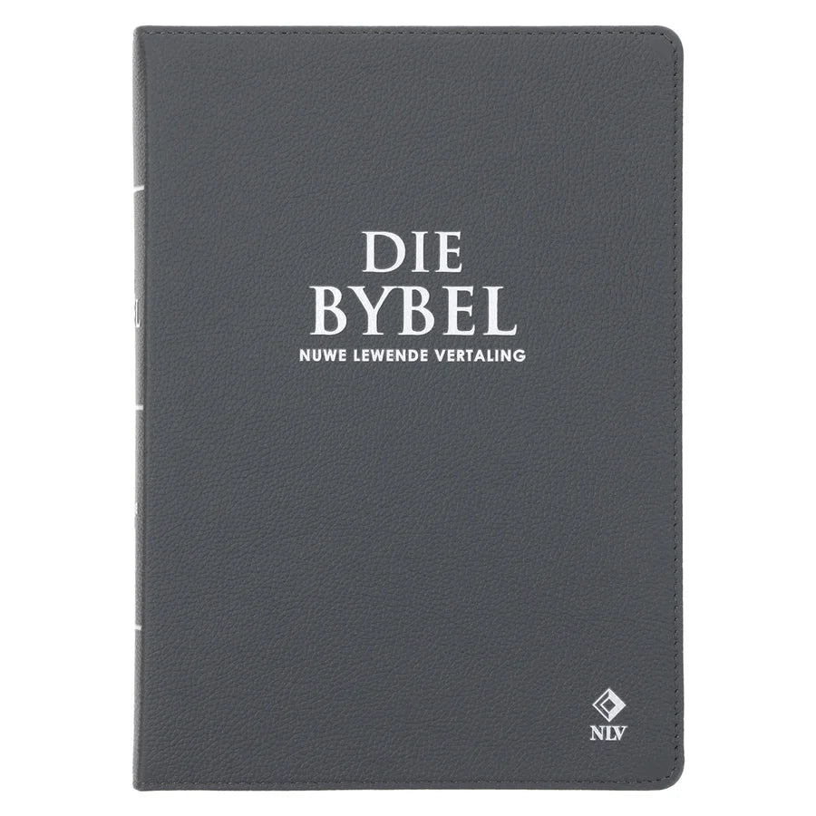 NLV Steenkool Egte Leer Grootdruk Bybel