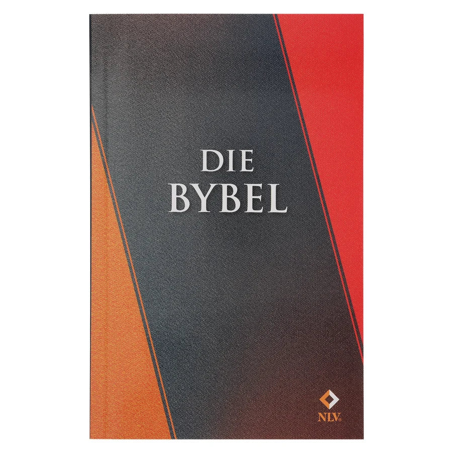 NLV Denim en Oranje Sagteband Uitreikbybel