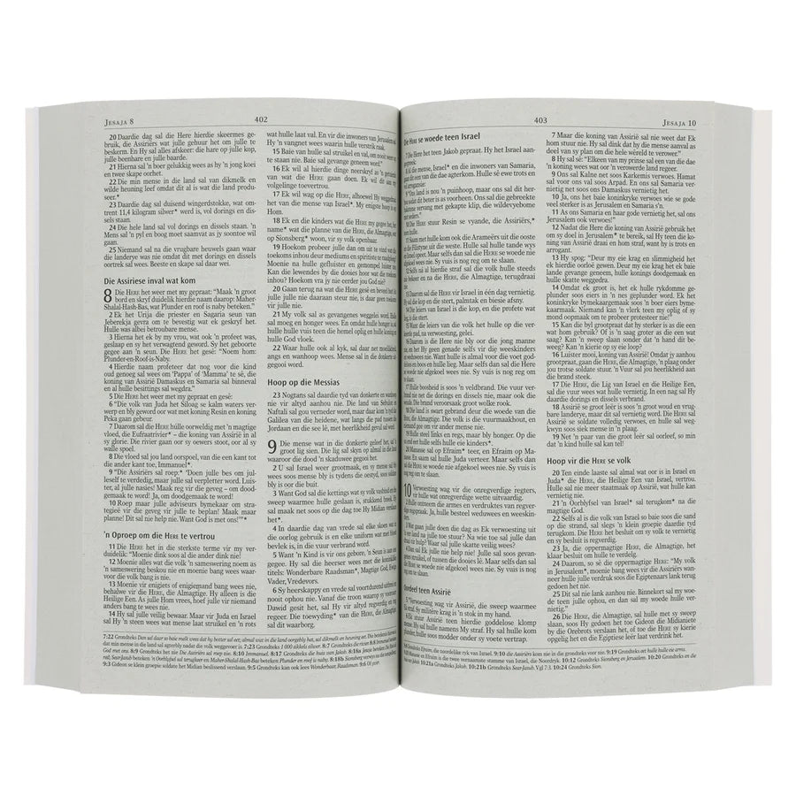 NLV Pienk Berge Sagteband Uitreikbybel
