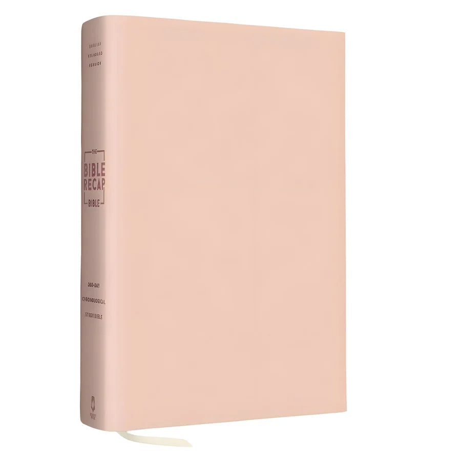 ESV Pink Imitation Leather The Bible Recap 365-Day Chronological Study Bible