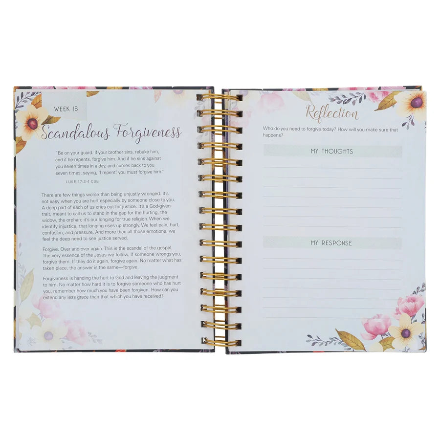A Time for Everything: 52-Week Devotional Journal for Women (Spiral-Bound)