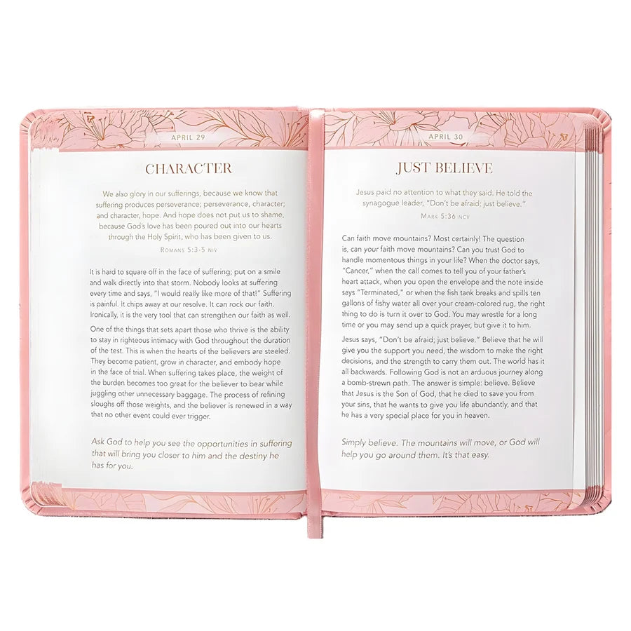 Consider the Lilies: 365 Devotions for Women (Imitation Leather)