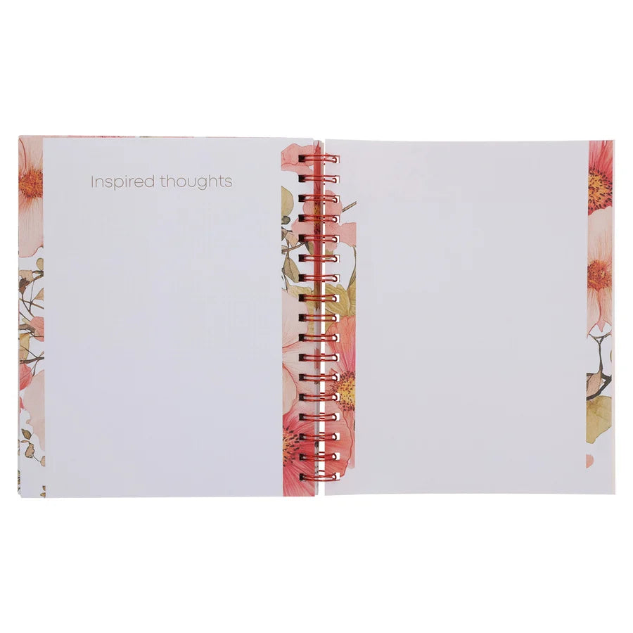 Bible Word Search Devotional: Words to Warm Your Heart Large Print (Spiral-Bound)
