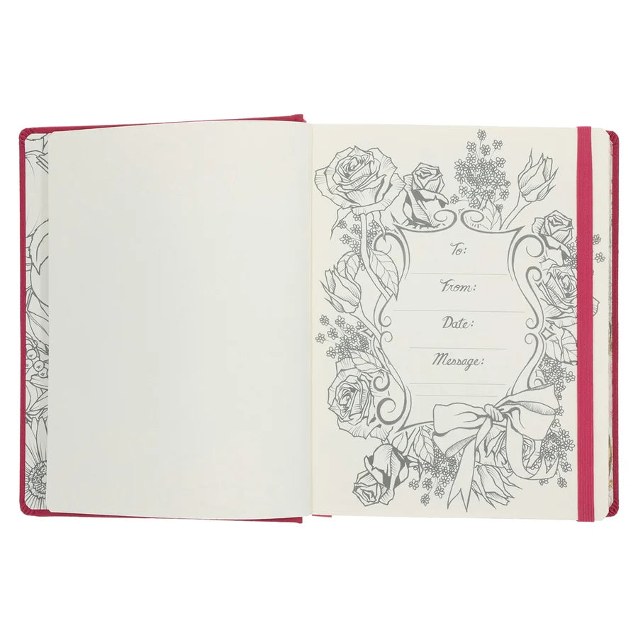 KJV Pink Faux Leather Hardcover My Creative Bible