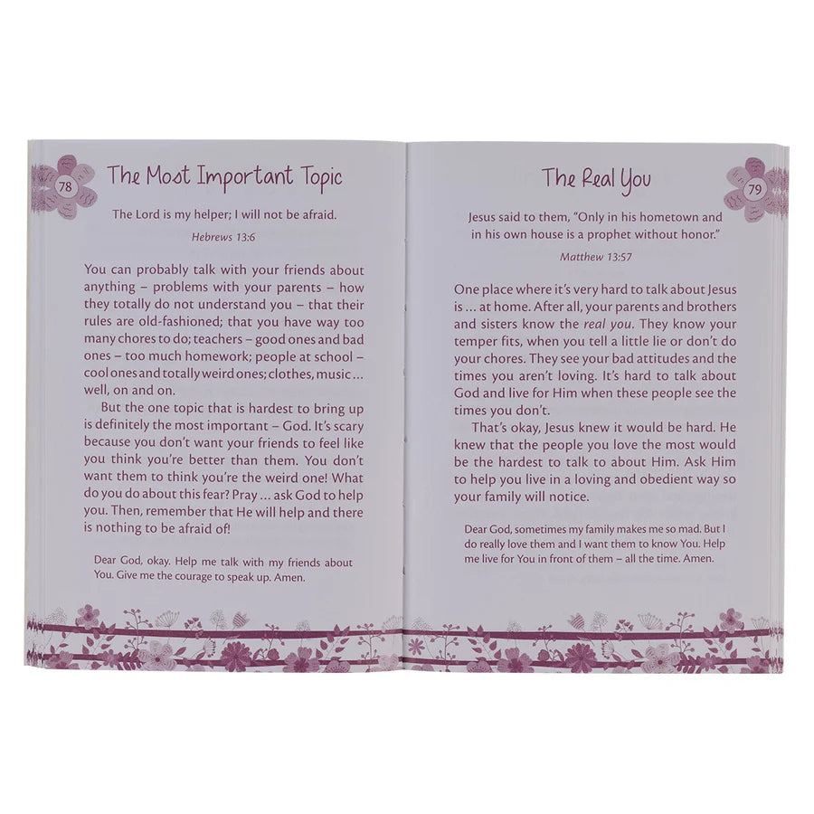 Mini Devotions For Girls (Paperback)