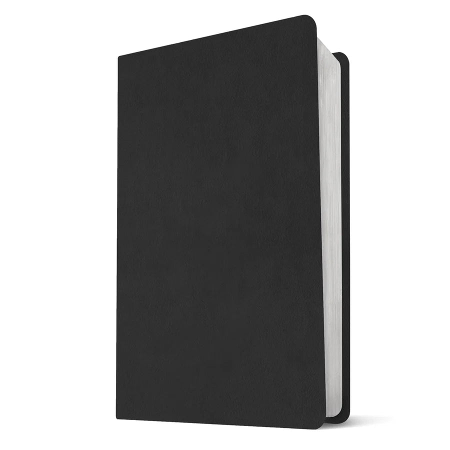 NLT Black Imitation Leather Filament Premium Value Thinline Bible Giant Print