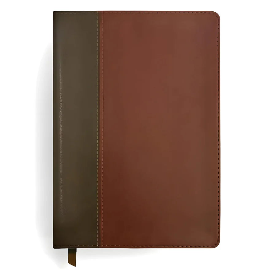 NLT Brown Imitation Leather Personal Size Life Application Study Bible Third Edition