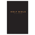 NLT Black Hardcover Pew Bible Large Print