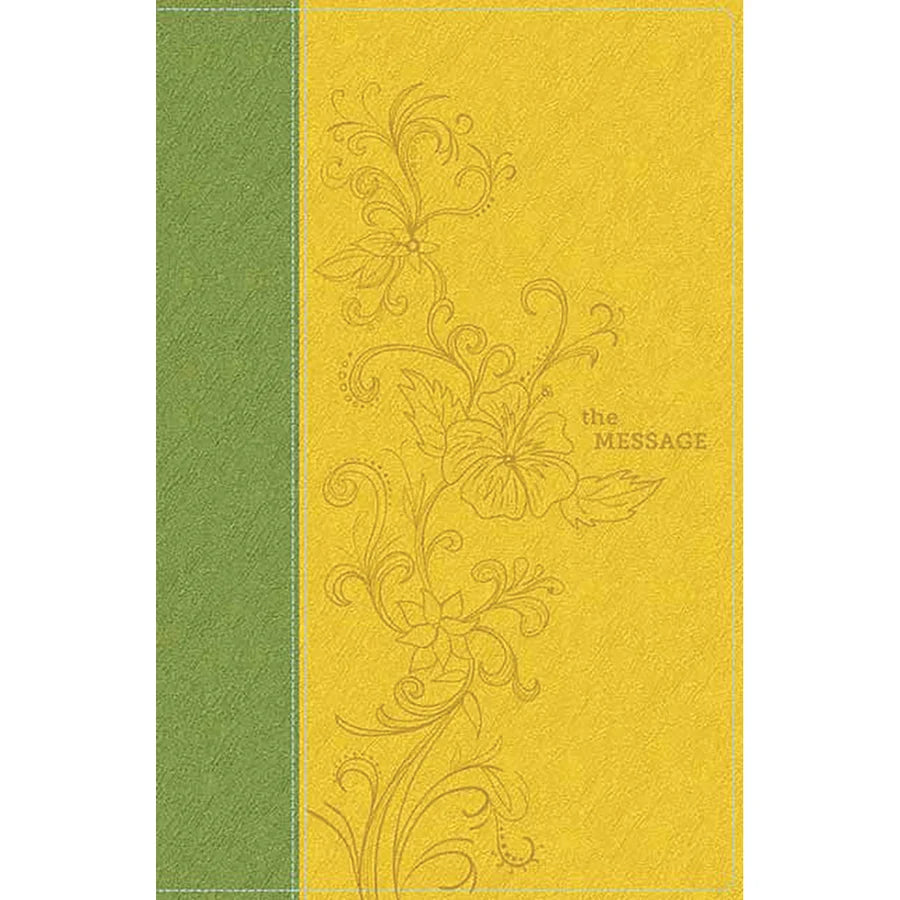 The Message Deluxe Gift Bible Sunlight / Grass (Imitation Leather)
