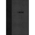 The Message Deluxe Gift Bible Black / Slate (Imitation Leather)