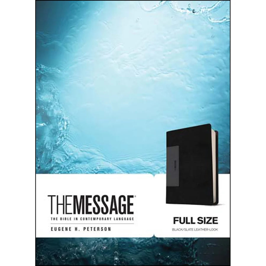 The Message Black / Slate (Imitation Leather)